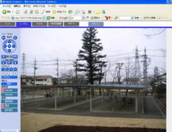 駐輪場を職員室PCでモニタリング